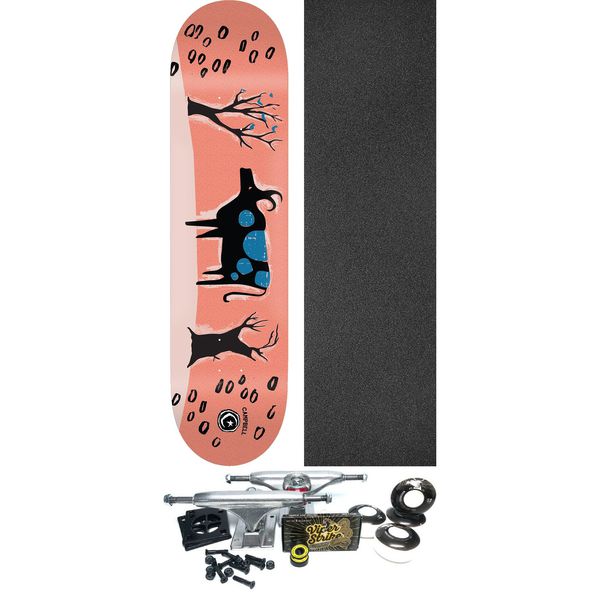 Foundation Skateboards Aidan Campbell Cow Skateboard Deck - 8" x 31.5" - Complete Skateboard Bundle